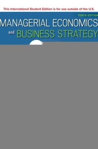 Cover of Managerial Economics & Business Strategy ISE