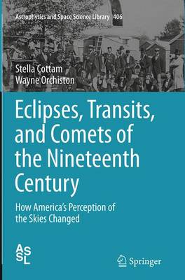 Book cover for Eclipses, Transits, and Comets of the Nineteenth Century