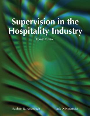 Book cover for Supervision in the Hospitality Industry with Answer Sheet (Ei)