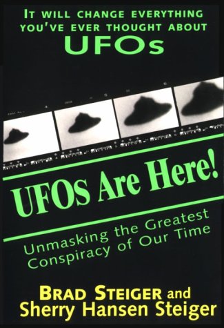 Book cover for UFOs are Here!