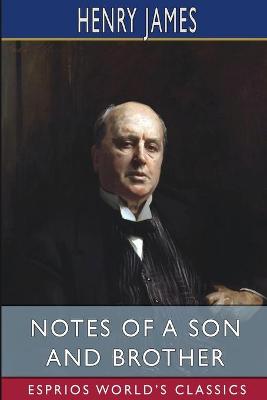Book cover for Notes of a Son and Brother (Esprios Classics)