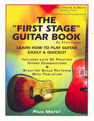 Book cover for The "First Stage" Guitar Book...