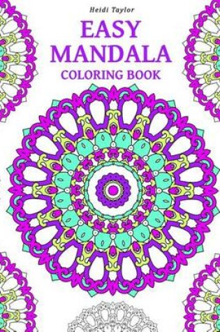 Cover of Easy Mandala Coloring Book