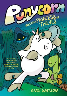 Book cover for Punycorn and the Princess of Thieves