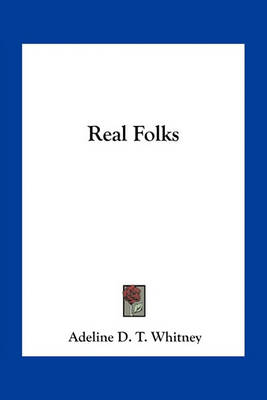 Book cover for Real Folks