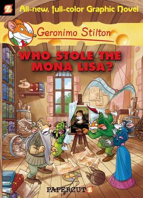 Book cover for Geronimo Stilton #6: Who Stole the Mona Lisa?
