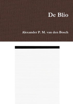 Book cover for De Blio