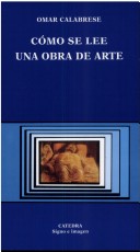 Cover of Como Se Lee Una Obra de Arte