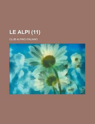 Book cover for Le Alpi (11 )