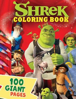 Book cover for Shrek Coloring Book