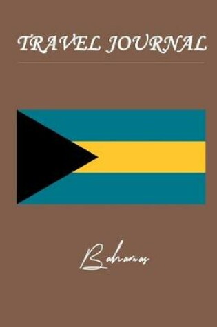 Cover of Travel Journal - Bahamas - 50 Half Blank Pages -