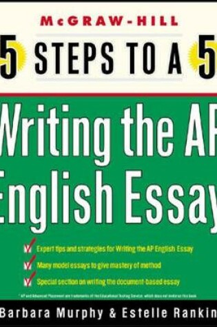 Cover of 5 Steps to a 5 Writing the AP English Essay