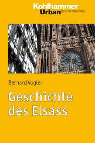Cover of Geschichte Des Elsass