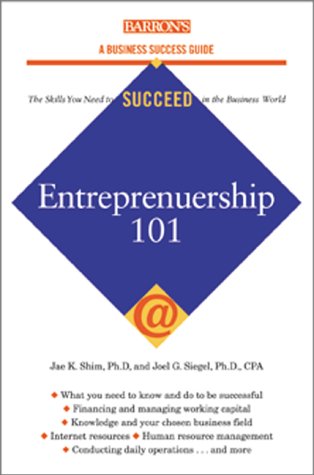 Book cover for Entrepreneurship 101
