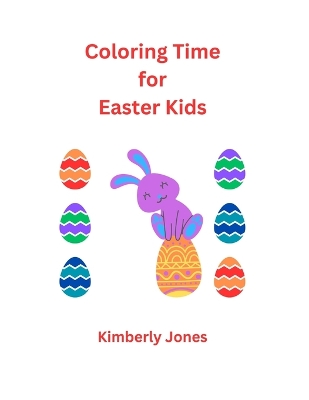 Book cover for Coloring Time for Easter Kids