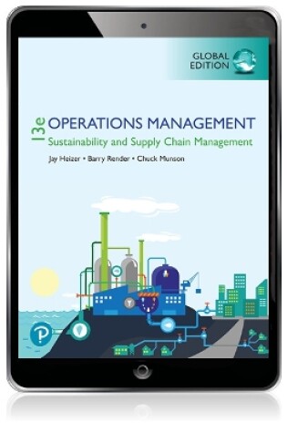 Cover of Operations Management: Sustainability and Supply Chain Management, Global Edition