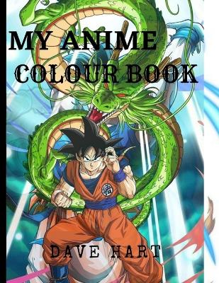 Book cover for My anime colour Book