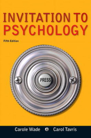 Cover of Invitation to Psychology with NEW MyPsychLab with eText -- Access Card Package