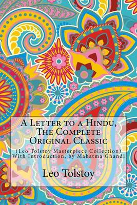 Book cover for A Letter to a Hindu, the Complete Original Classic