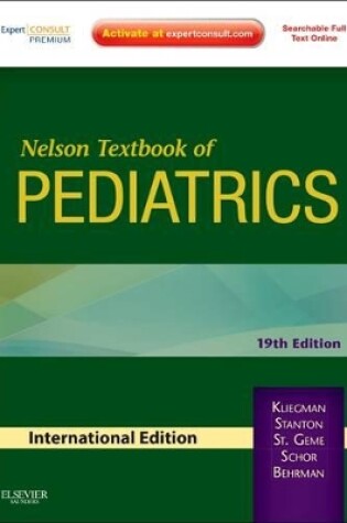 Cover of Nelson Textbook of Pediatrics