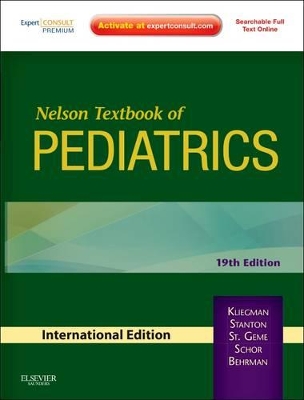 Book cover for Nelson Textbook of Pediatrics