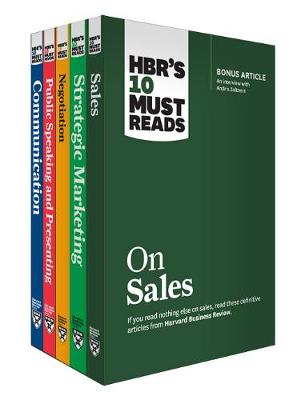 Book cover for HBR's 10 Must Reads for Sales and Marketing Collection (5 Books)