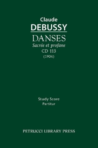 Cover of Danses sacree et profane, CD 113