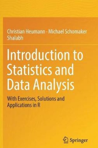 Cover of Introduction to Statistics and Data Analysis