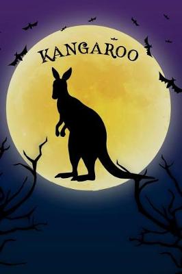 Book cover for Kangaroo Notebook Halloween Journal