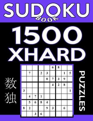 Cover of Sudoku Book 1,500 Extra Hard Puzzles