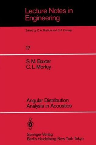 Cover of Angular Distribution Analysis in Acoustics