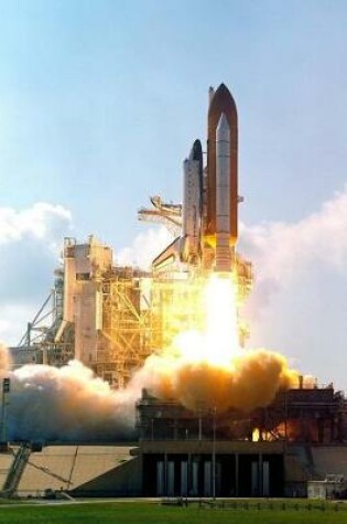 Cover of Atlantis Space shuttle Lifting Off Journal