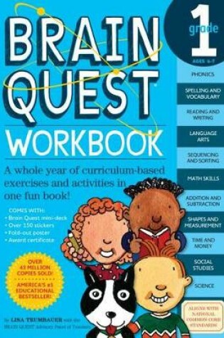 Cover of Brain Quest Workbook Grade 1