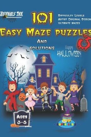 Cover of 101 Easy Maze Puzzles 3