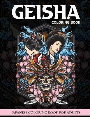 Book cover for Geisha Coloring Book