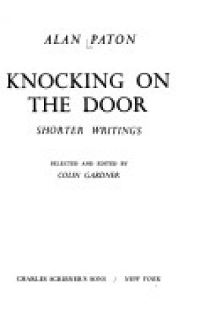Cover of Knocking on the Door