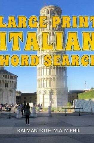 Cover of Large Print Italian Word Search