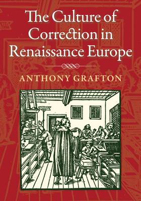 Book cover for The Culture of Correction in Renaissance Europe