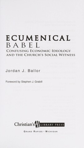 Book cover for Ecumenical Babel