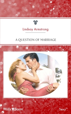 Cover of A Question Of Marriage