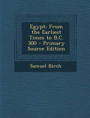 Book cover for Egypt