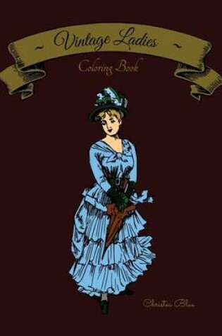 Cover of Vintage Ladies Coloring Book