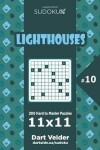 Book cover for Sudoku Lighthouses - 200 Hard to Master Puzzles 11x11 (Volume 10)
