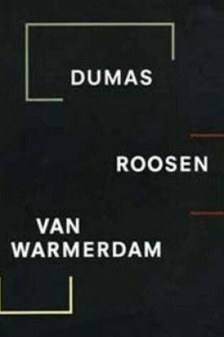 Cover of Dumas, Roosen, Van Warmerdam