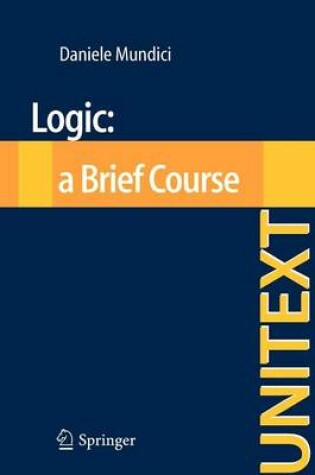 Cover of Logic: a Brief Course