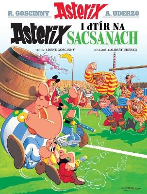 Book cover for Asterix i Dtír Na Sacsanaich (Irish)