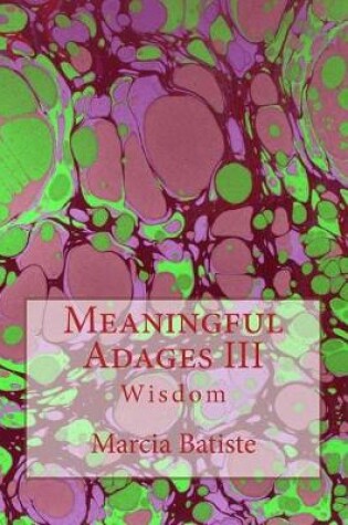 Cover of Meaningful Adages