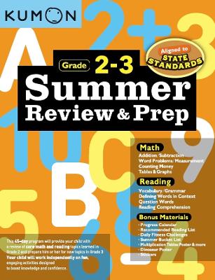 Book cover for Summer Review & Prep: 2-3