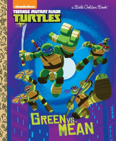 Book cover for Green Vs. Mean (Teenage Mutant Ninja Turtles)