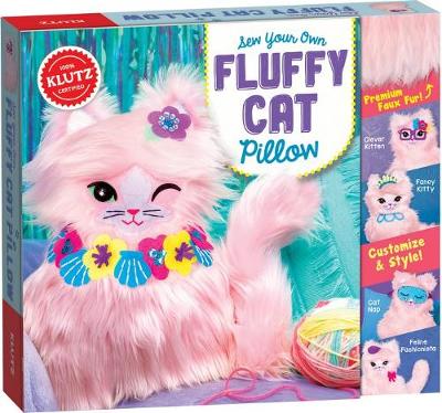 Book cover for Sew Your Own Fluffy Cat Pillow
